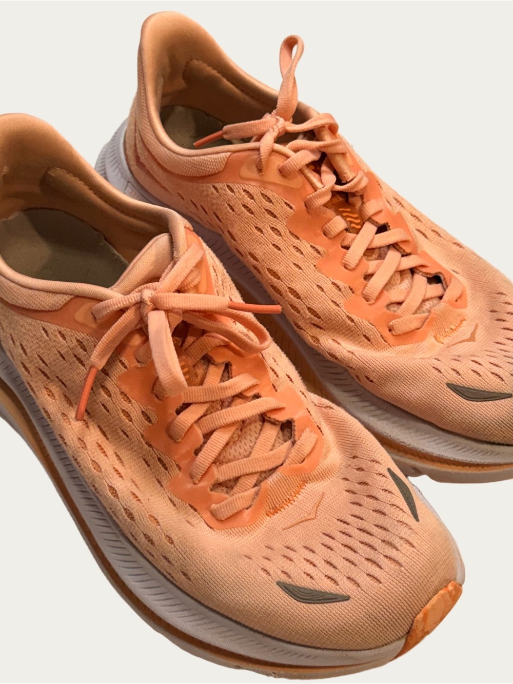 Size 7B - Hoka One One Kawana Peach Parfait Womens Shoes